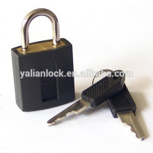 Cheap Plastic Cover Black Color Brass Padlock